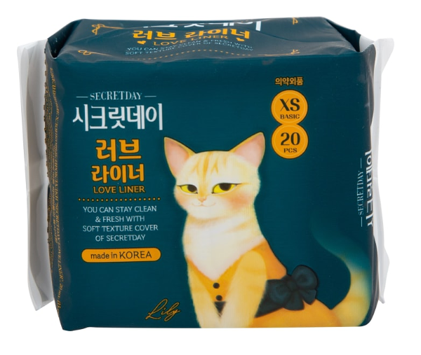 Прокладки ежедневные Secretday 20 шт размер XS