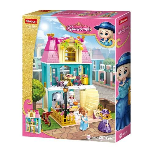 Конструктор Sluban Розовая мечта Королевство 287 деталей