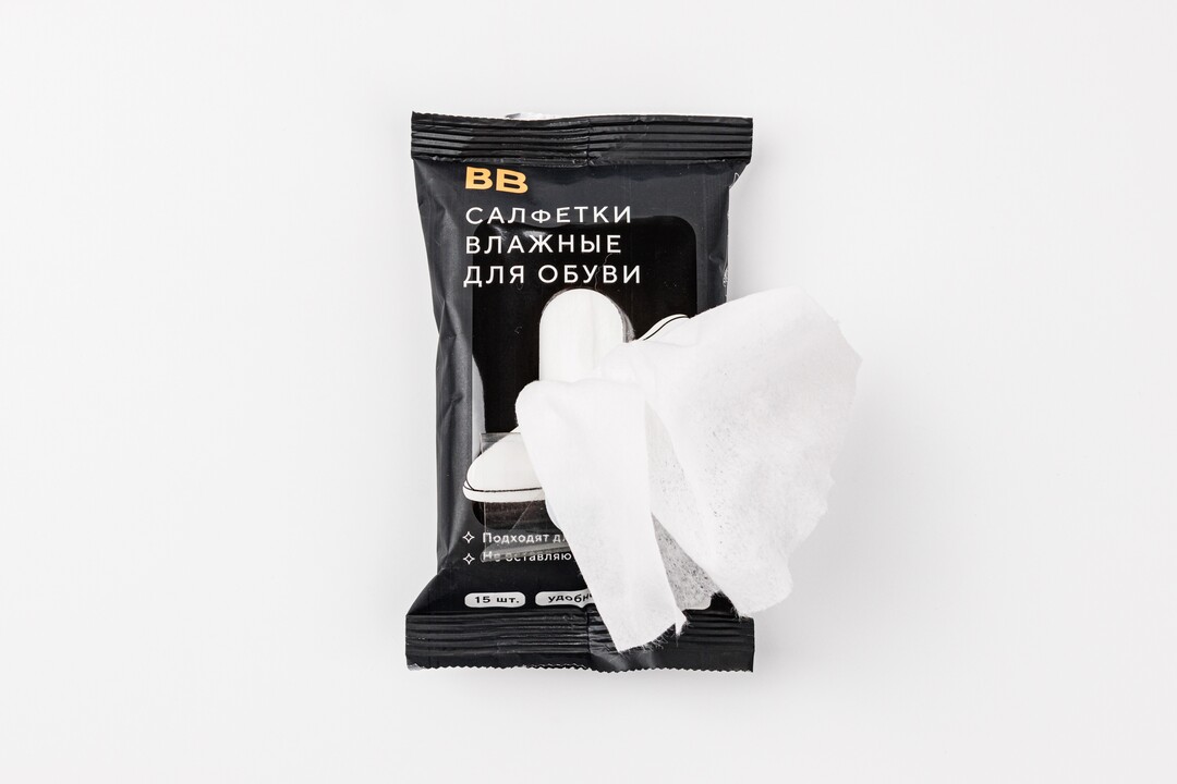 

Салфетки ВкусВилл влажные для обуви 15 шт