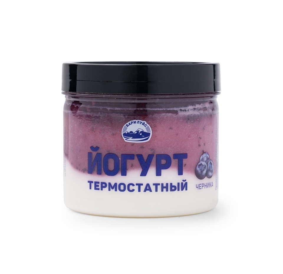 

Йогурт термостатный Бари Луйс 2.5% Черника 200 г