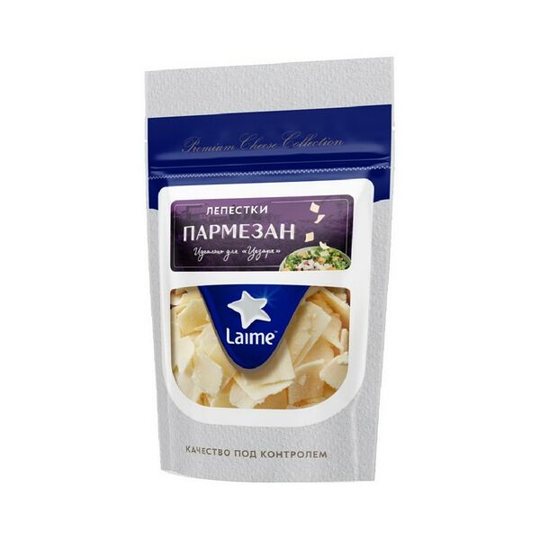 Сыр тв Пармезан Laime 9 мес лепестки 40% 80г
