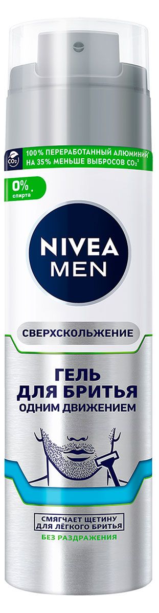 

Гель для бритья Nivea Men Одним Движением 200 мл