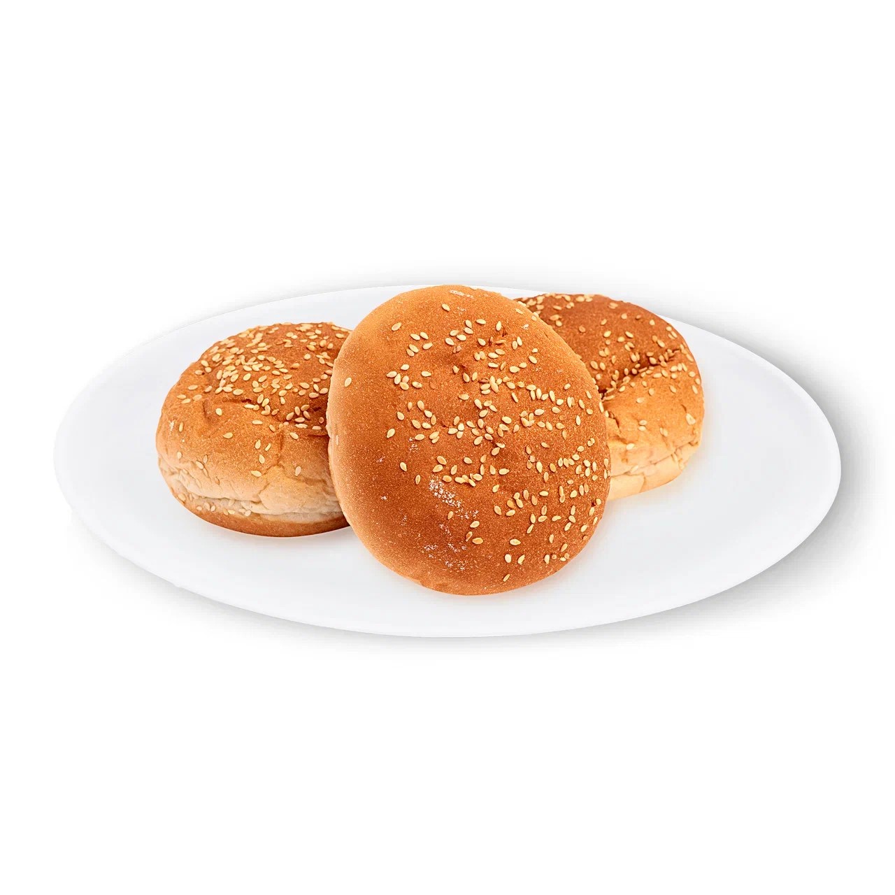 

Булочки Вкусно и Просто для бургера с кунжутом 3 шт. 180 г