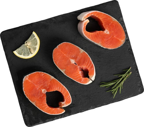 

Нерка Лента Fresh стейк (из замороженного сырья), весовая
