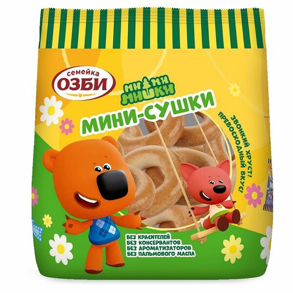 Мини-сушки Семейка ОЗБИ простые