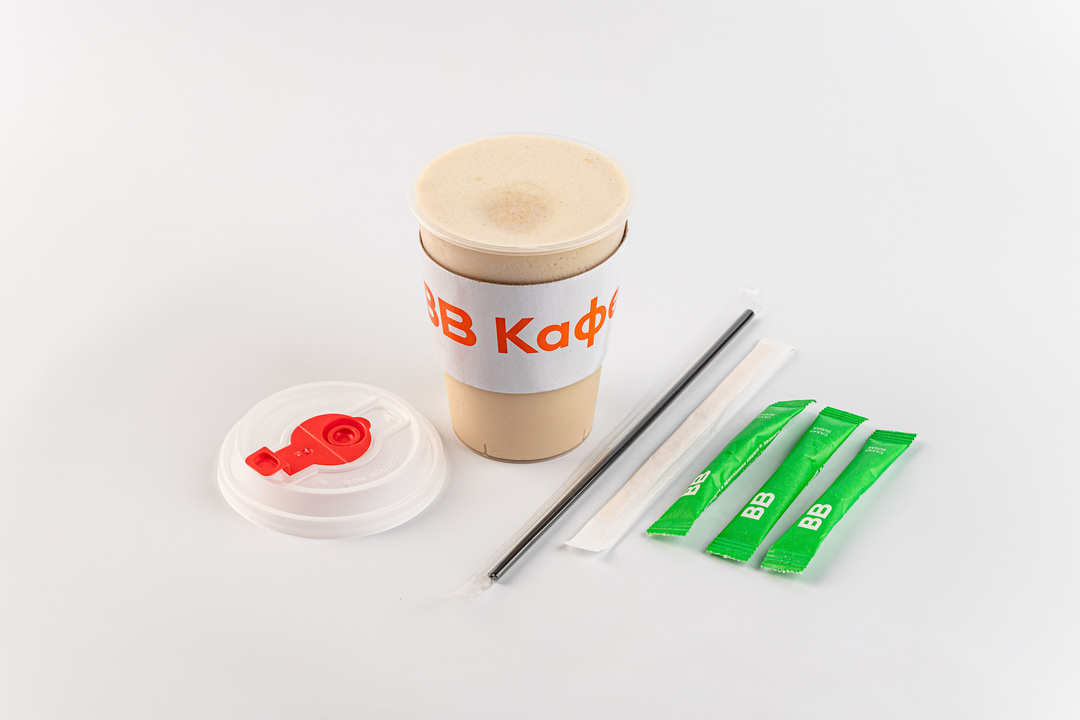 

Латте ВкусВилл Имбирный пряник на безлактозном молоке 0.3 л, кафе