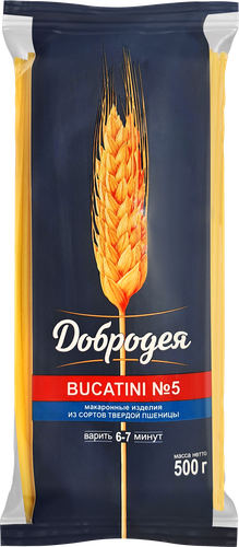 

Макаронные изделия Добродея Bucatini 5 букатини 500 г