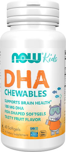 Now Kids DHA пастилки жевательные 60 шт