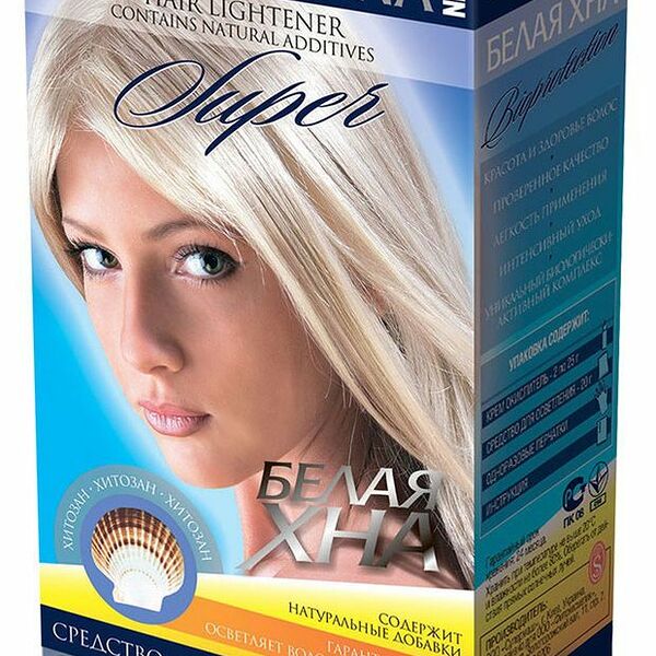 Средство для осветления волос Fito косметик Белая хна