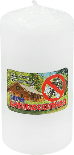 

Свеча антимоскитная Kukina Raffinata ароматическая белая 169 г