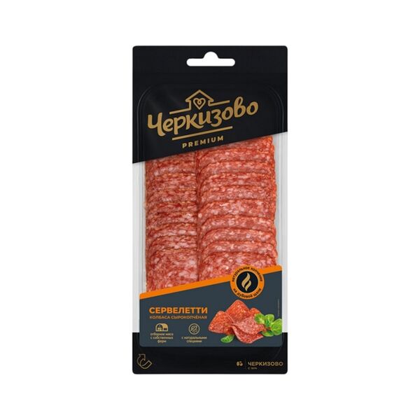 Колбаса Сервелетти нар Черкизово PREMIUM изд колб мясн с/к п/сух в пол лотке уп в мод атм 85г