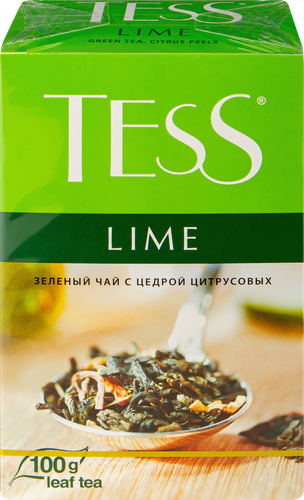 

Чай зеленый Tess Lime листовой 100 г