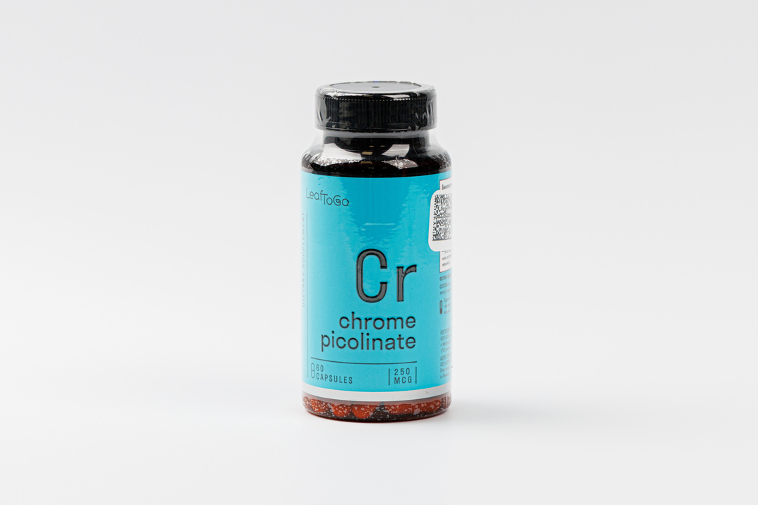 

LeafToGo Пиколинат хрома капсулы 250 мкг 60 шт.