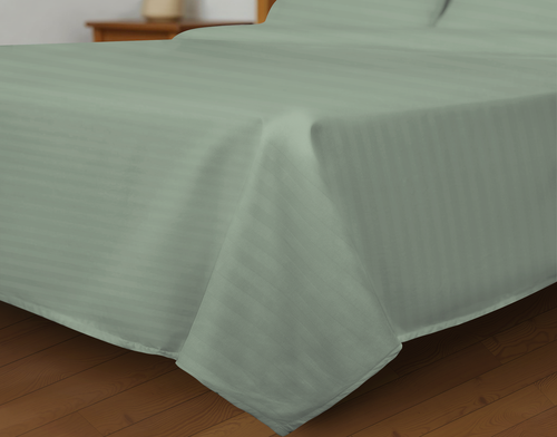 

Простыня HOMECLUB 220x240см, оливковая, страйп-сатин