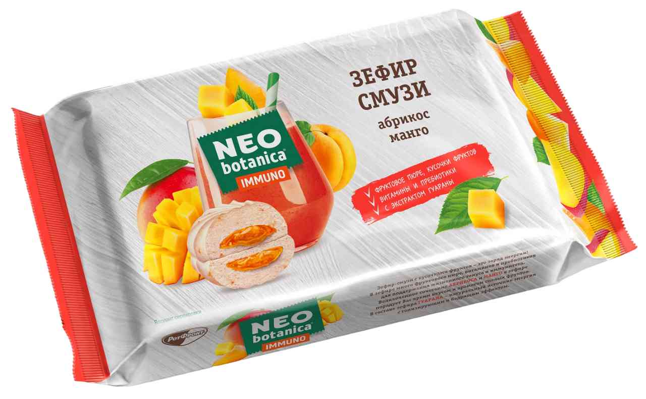 

Зефир Eco botanica Смузи Абрикос и манго 280 г