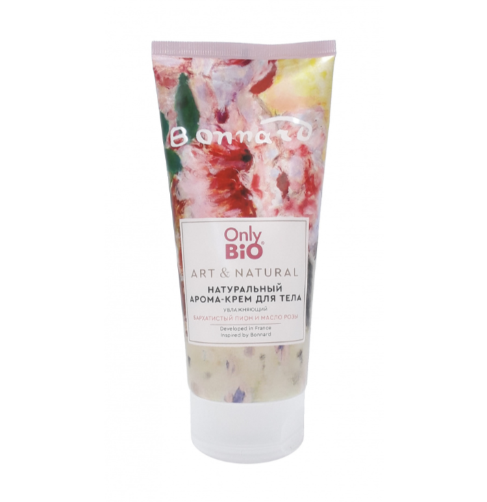 

Крем-масло для тела Only Bio Art&Natural Увлажняющее Пион и масло розы 200 мл