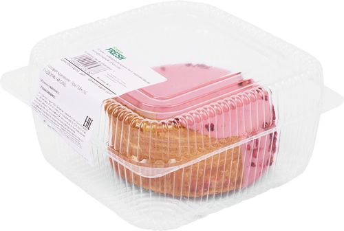 

Коин Лента Fresh с заварным кремом и малиновым конфитюром 110 г