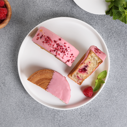 

Коин Лента Fresh с заварным кремом и малиновым конфитюром 110 г