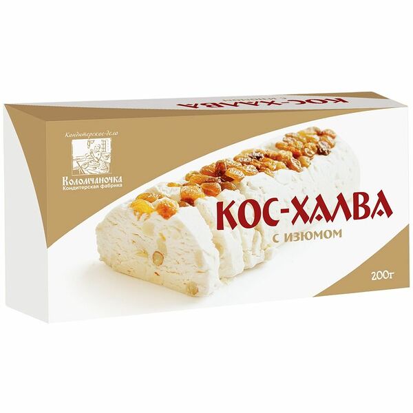 Кос-халва Коломчаночка с изюмом