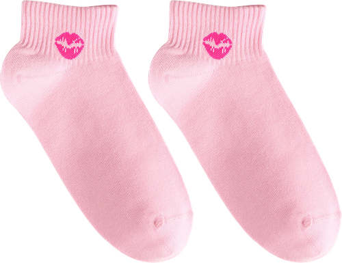 

Носки женские MiNiMi Trend 4213 Love Story цвет: белый, 35-38 р-р