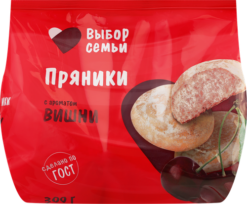 

Пряники Выбор семьи вишневые 300 г