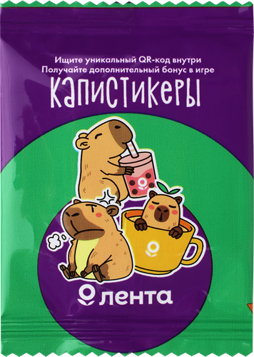 Наклейка объемная Лента Капистикеры