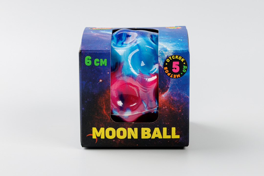 

Игрушка-антистресс 1Toy Moon Ball Крутой замес Мяч абстракция 1 шт в ассортименте