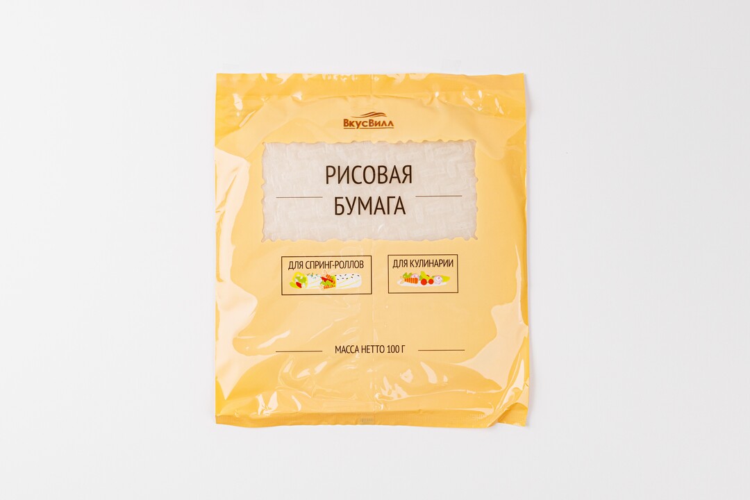 

Рисовая бумага ВкусВилл 100 г