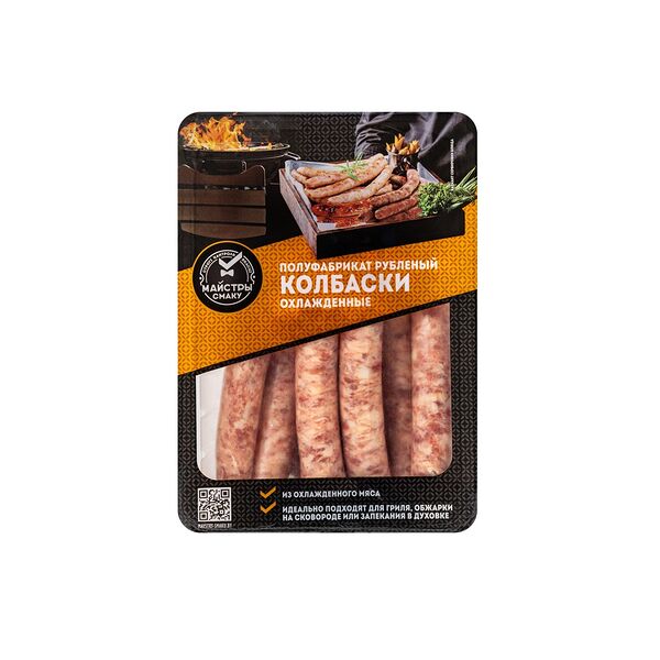 П/ф Колбаски охотничьи рубл мясной форм охл ФК (Ф)
