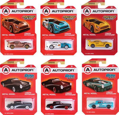 

Игрушка машинка Autoprofi коллекционная в ассортименте 1 шт.