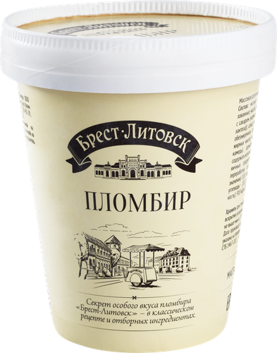 

Мороженое Брест-Литовск Пломбир с ароматом ванили 7% без змж 220 г