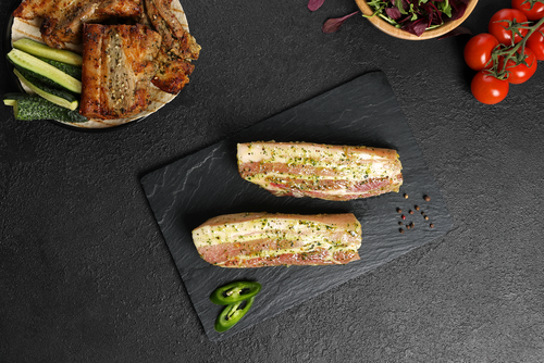 

Грудинка свиная Лента Fresh в маринаде охлажденная вес