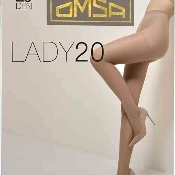 Колготки женские Omsa Lady nero, 20 den р. 5 