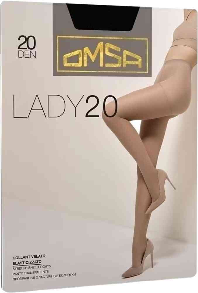 

Колготки женские Omsa Леди (Lady) черный 20 den р. 5
