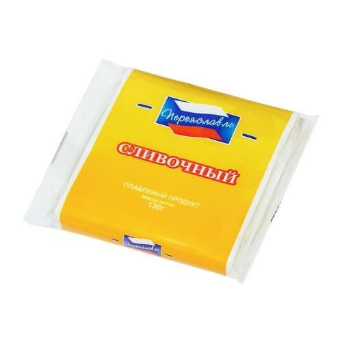 Сыр плавленый Переяславль Сливочный 25% 130 г