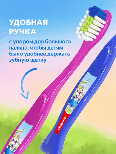 

Зубная щетка Colgate Доктор заяц 2+