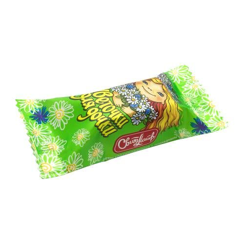 Конфеты СвитЛайф глазированные Цветочки для дочки с помадным корпусом вес