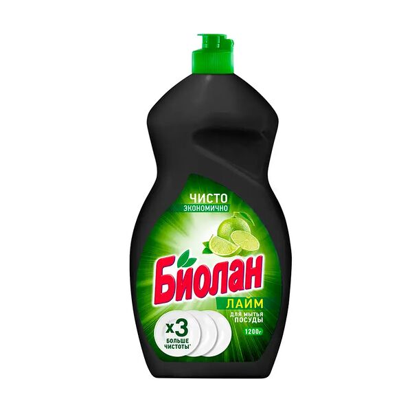 Средство для мытья посуды, Биолан, 1200 г, в ассортименте