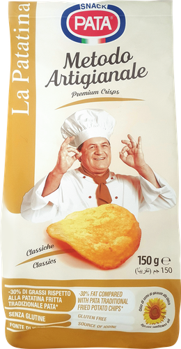

Чипсы Pata Metodo Artigianale с солью 150 г