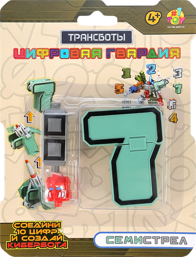 

Игровой набор 1Toy Трансботы Цифрозавр, в ассортименте 1 шт