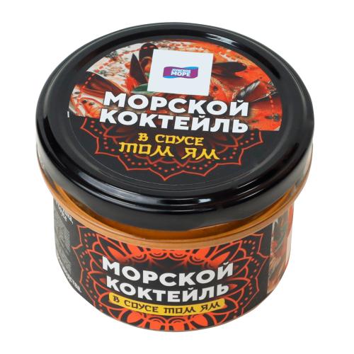 

Коктейль из морепродуктов Лунское море в соусе том ям 180 г