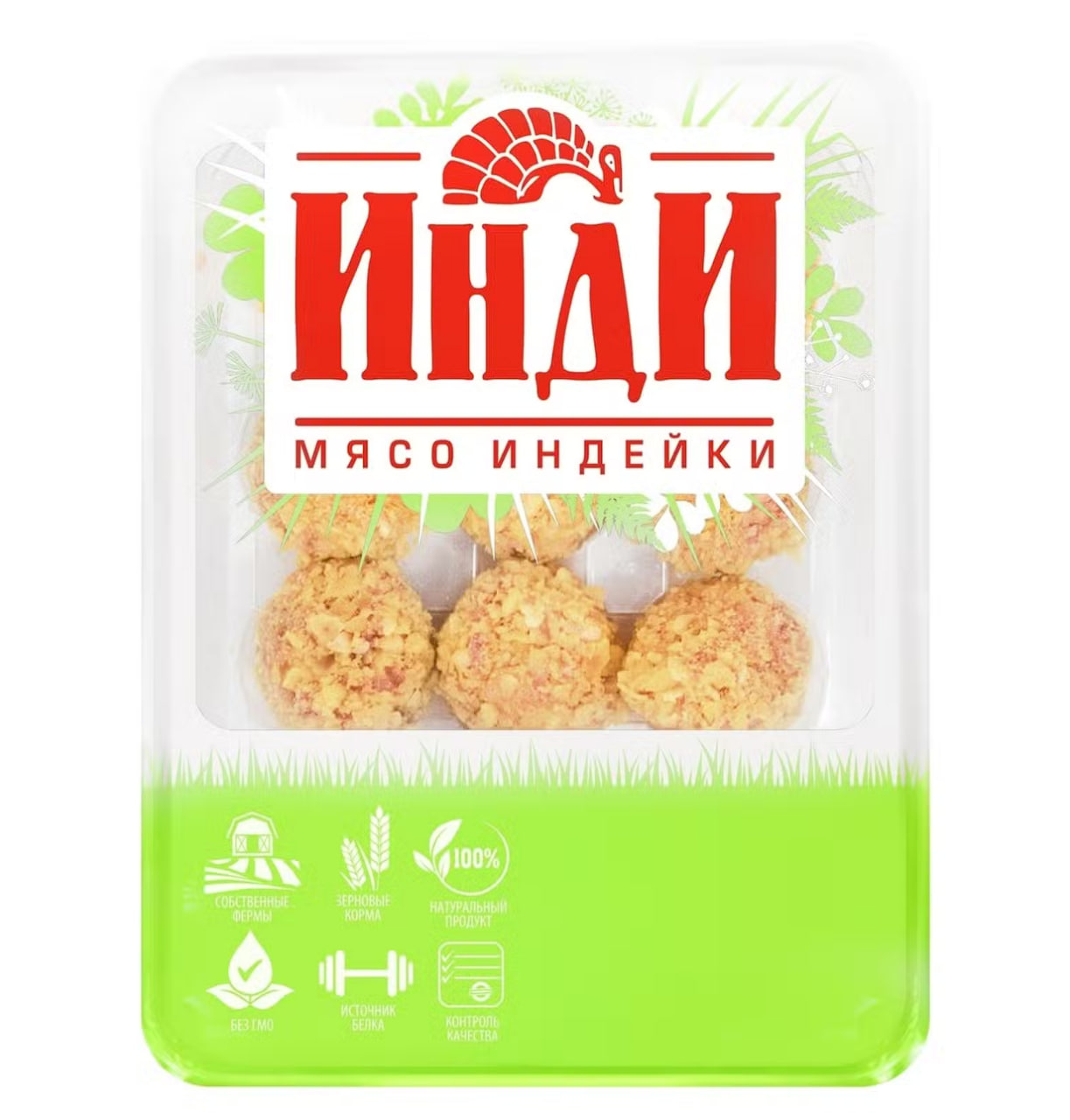 

Крокеты из индейки Инди охлажденные 300 г
