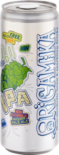 

Пиво безалкогольное Origamika IPA 330 мл