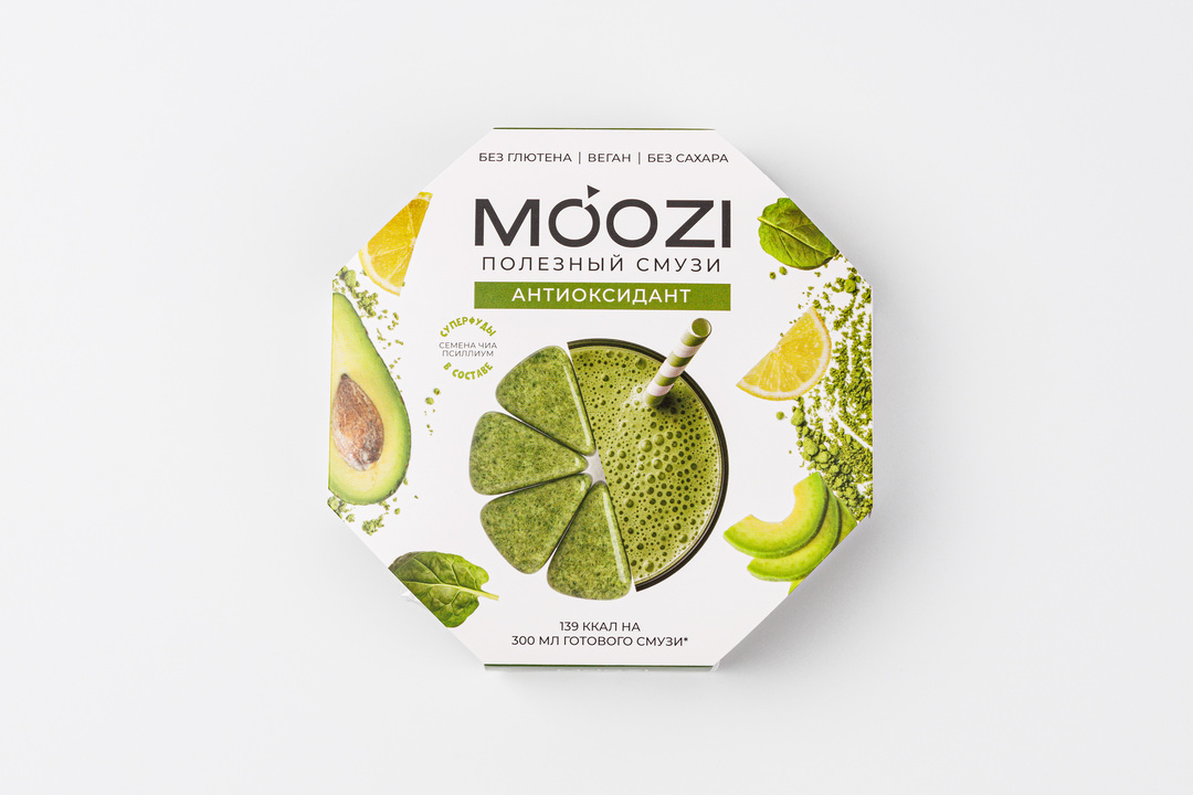 

Смузи Moozi антиоксидант замороженный 150 г