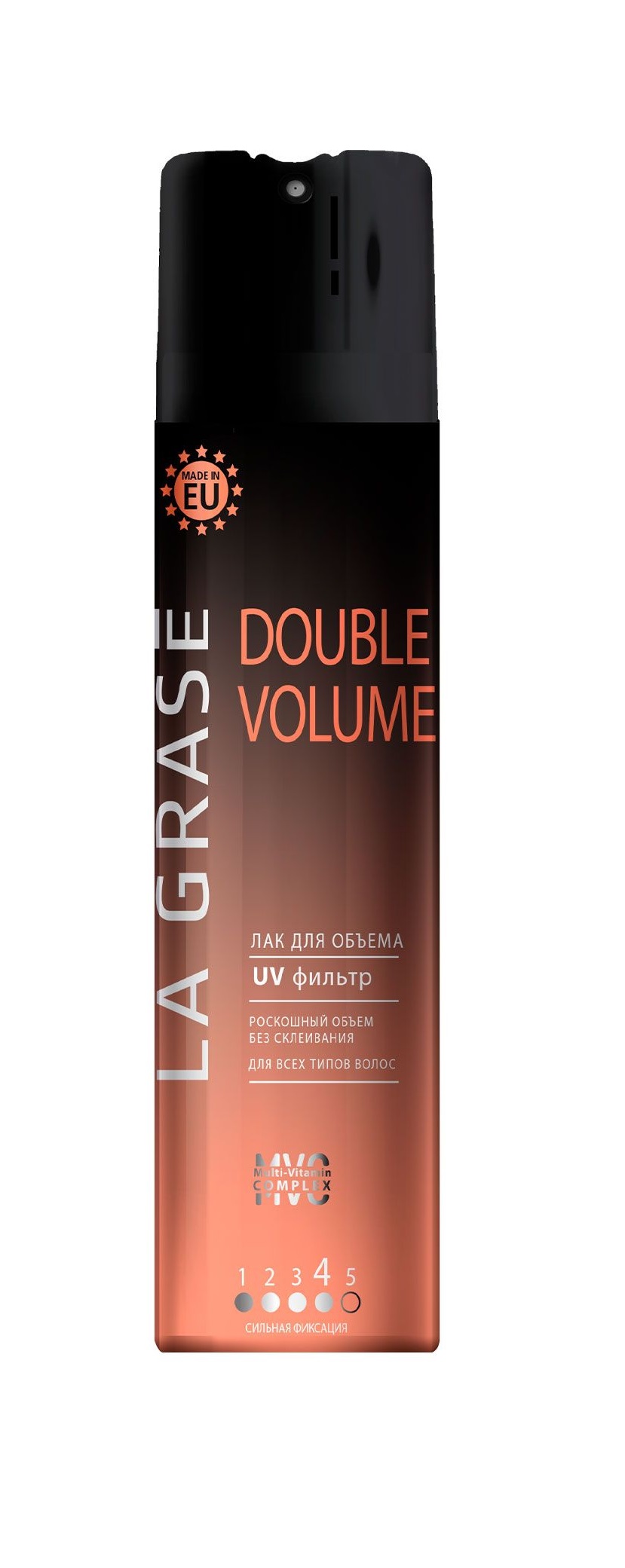 

Лак для волос La Grase Double Volume сильная фиксация, 75 мл