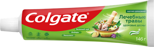 

Зубная паста Colgate Лечебные травы отбеливающая 146 г