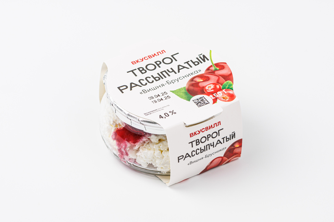 

Творог рассыпчатый "Вишня-брусника" 4% 150 г