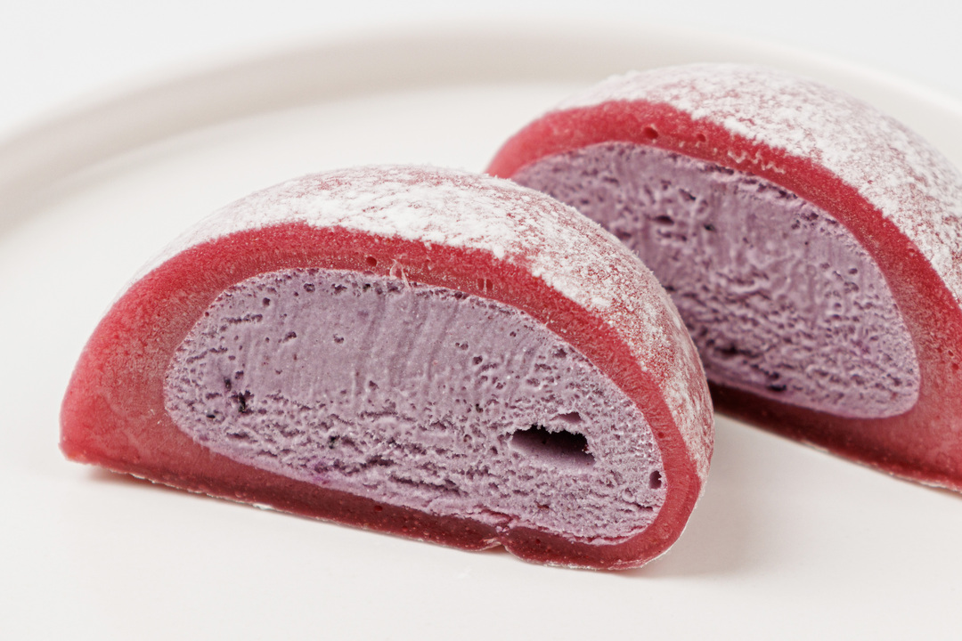 

Мороженое ВкусВилл пломбир в рисовом тесте моти черника 40 г