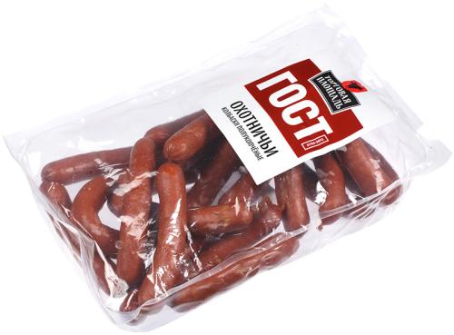 

Колбаски Торговая площадь Охотничьи полукопченые весовые