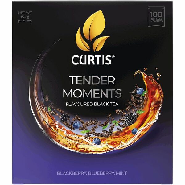 Чай черный Curtis Tender Moments 100x1,5 г